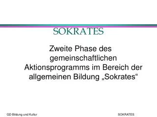 sokrates