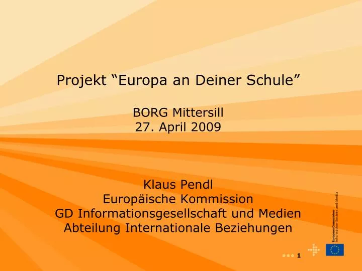 projekt europa an deiner schule borg mittersill 27 april 2009