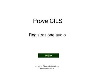 prove cils