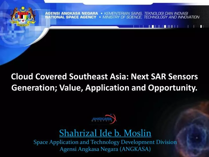 cloud covered southeast asia next sar sensors generation value application and opportunity