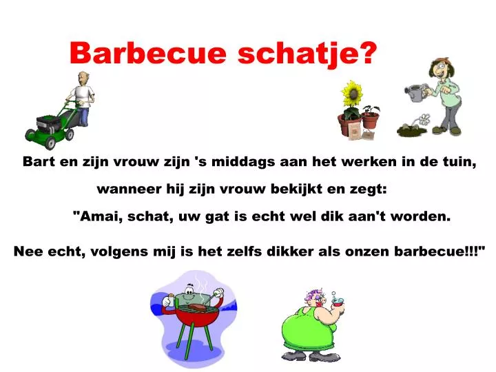 barbecue schatje