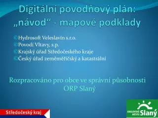 digit ln povod ov pl n n vod mapov podklady