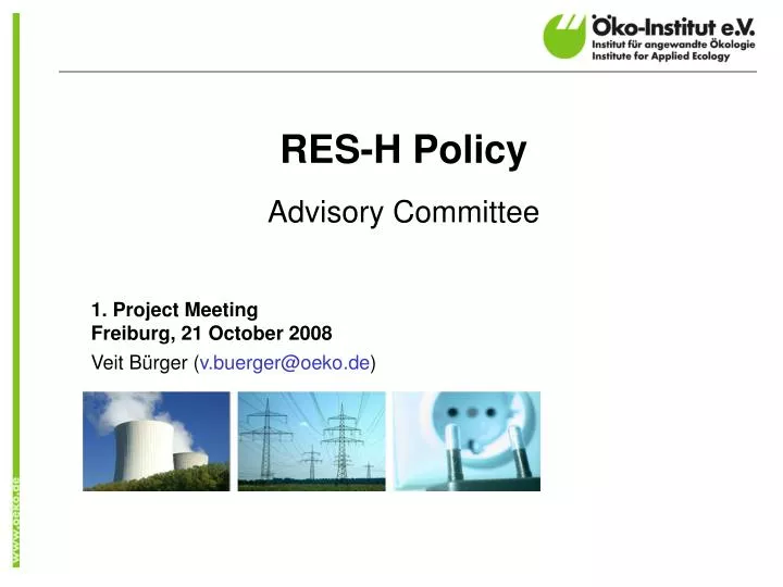 res h policy advisory committee