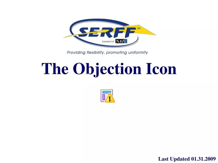 the objection icon