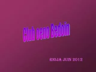 rioja juin 2012