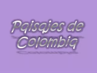 pqisqjes de colombiq