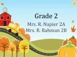 Grade 2 - slide 1