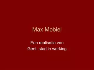 max mobiel