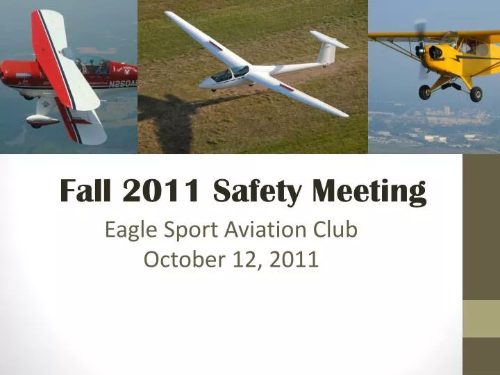 eagle sport aviation club october 12 2011