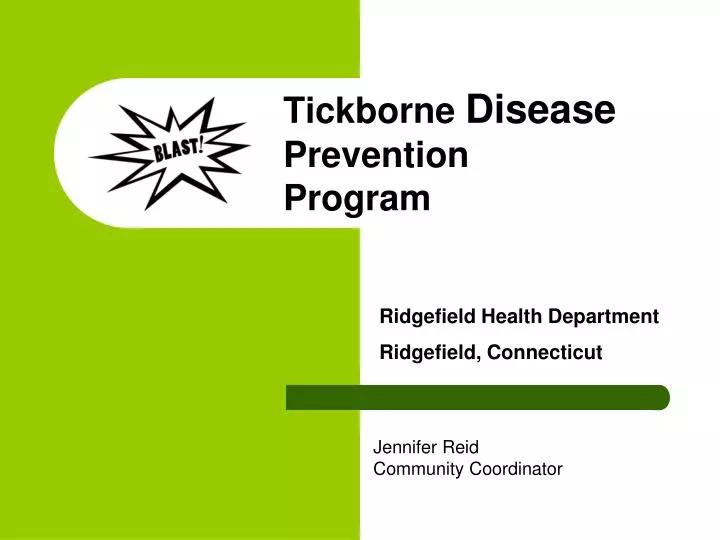 tickborne disease prevention program