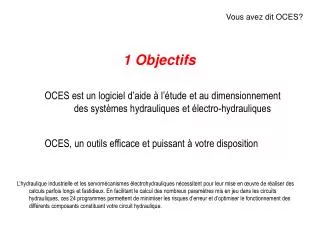 vous avez dit oces