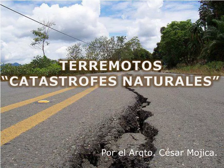 terremotos catastrofes naturales