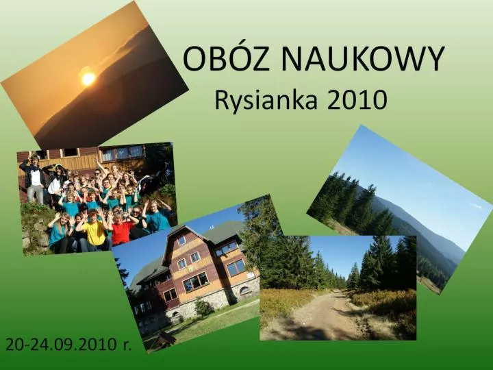 ob z naukowy rysianka 2010