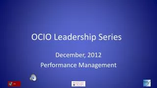 OCIO Leadership Series