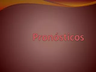 pron sticos