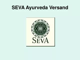 seva ayurveda versand