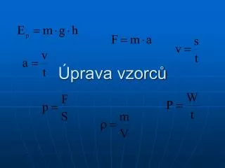 prava vzorc