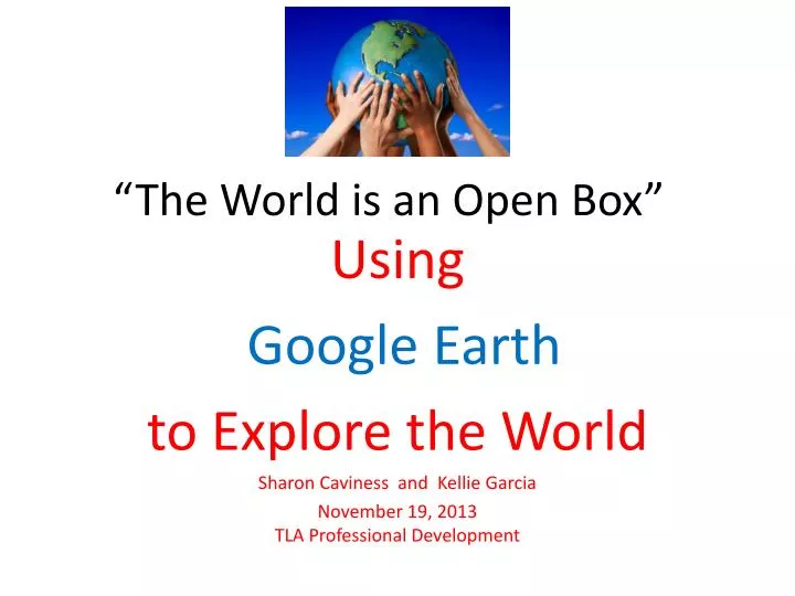 the world is an open box