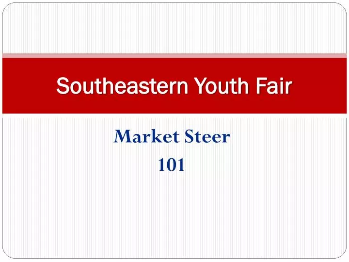 southeastern youth fair