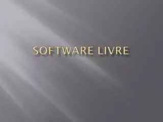 software livre