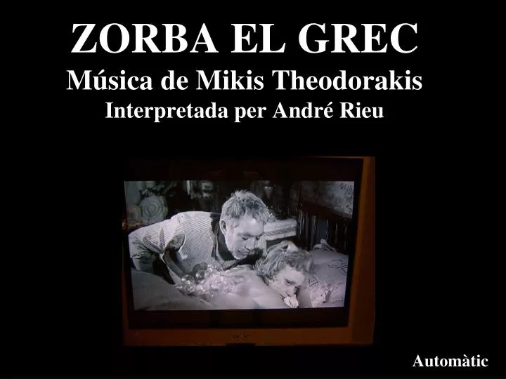 zorba el grec m sica de mikis theodorakis interpretada per andr rieu