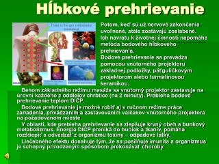 h bkov prehrievanie