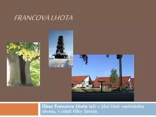 francova lhota