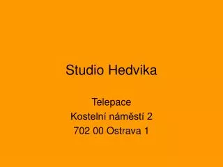 telepace kosteln n m st 2 702 00 ostrava 1