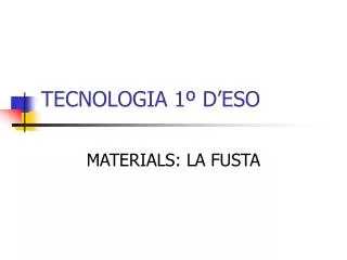 tecnologia 1 d eso