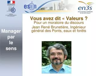 manager par le sens