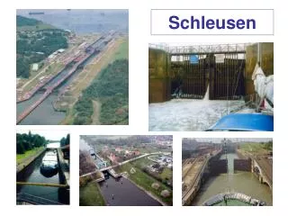 schleusen