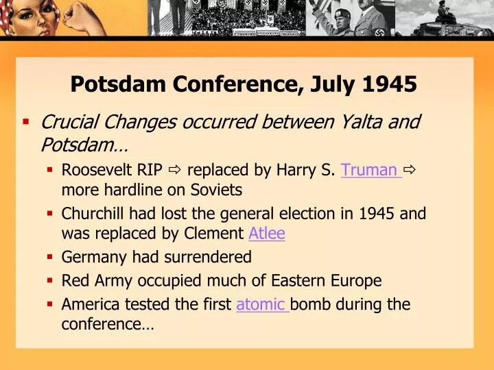 potsdam conference july 1945