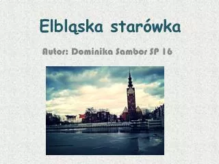 elbl ska star wka