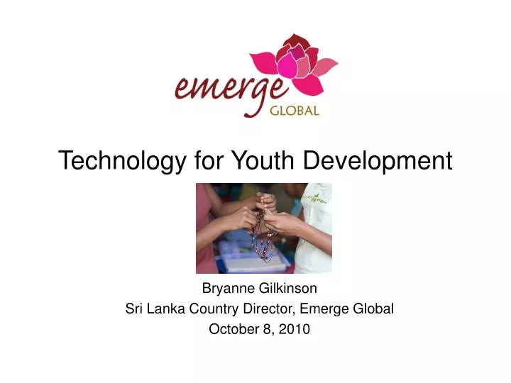 technology for youth development