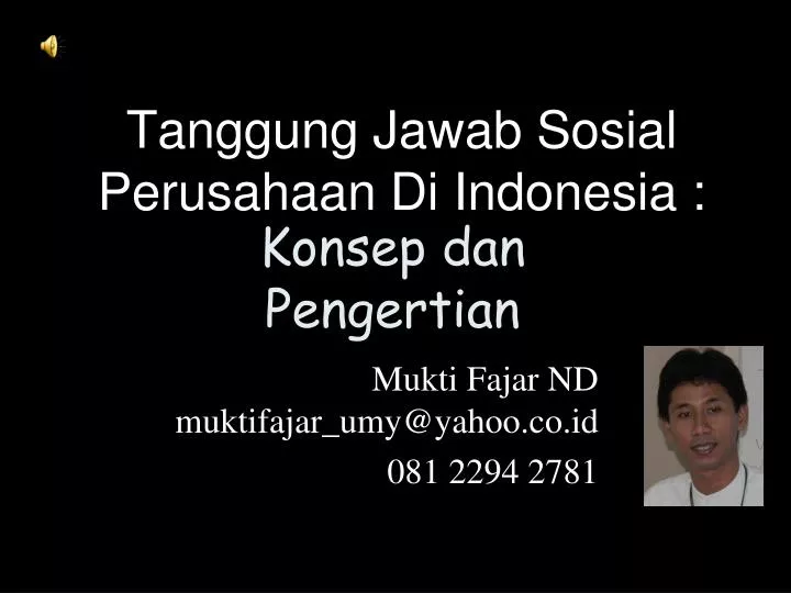 tanggung jawab sosial perusahaan di indonesia