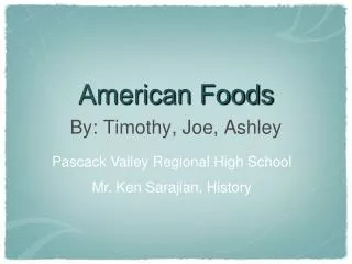 American Foods