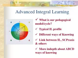 Advanced Integral Learning