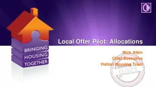 Local Offer Pilot: Allocations