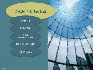 Chapter 4: Linked Lists