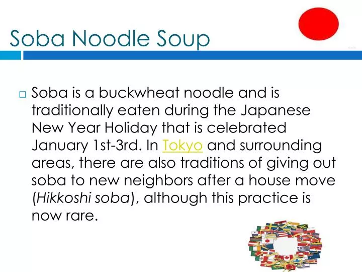 soba noodle soup