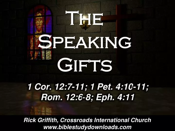the speaking gifts