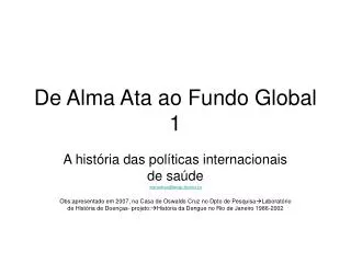 de alma ata ao fundo global 1