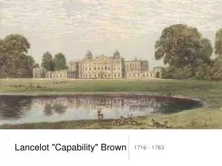 Lancelot &quot;Capability&quot; Brown