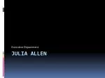 Julia Allen - slide 1