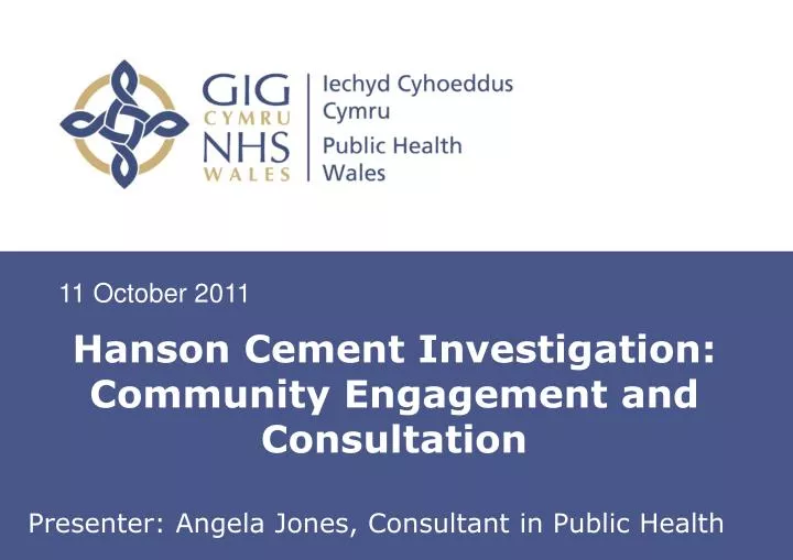 hanson cement investigation community engagement and consultation