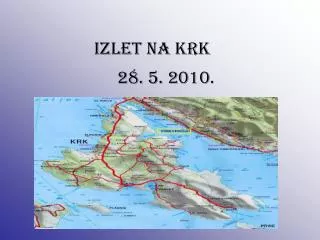 izlet na krk