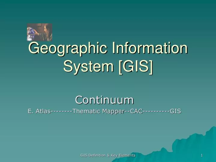geographic information system gis