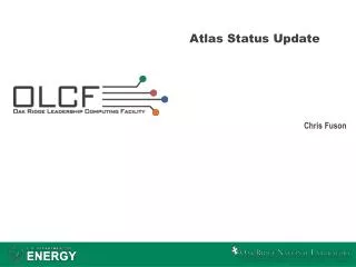 Atlas Status Update