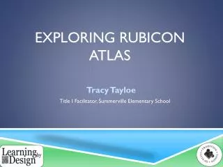 Exploring Rubicon Atlas