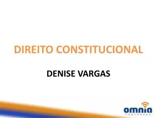 direito constitucional